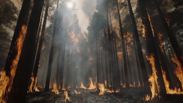 Nature Forest Fire Global Warming