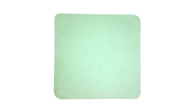 Light green square shape with rounded corners