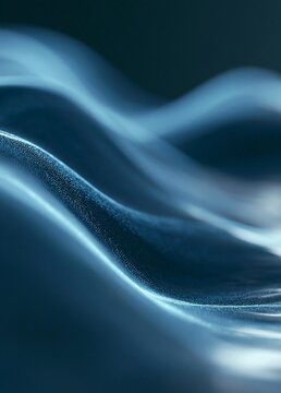 Abstract digital art piece that appears to be a close-up of a wave-like pattern. the wave is made up of thin, wavy lines that create a sense of movement and depth.