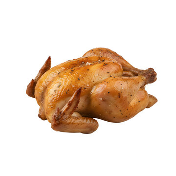 Seasoned whole roasted chicken