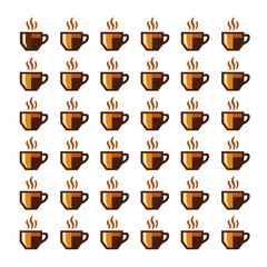 Fototapeta premium coffee cup icon
