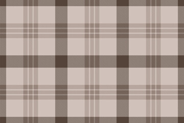 Fototapeta premium A traditional tartan plaid pattern with a balanced check structure and light and pastel tones. The seamless textile background recreates a woven fabric look with a natural decorative character.