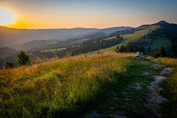 Pieniny, widoki polskich pięknych gór lato © Maciej G. Szling