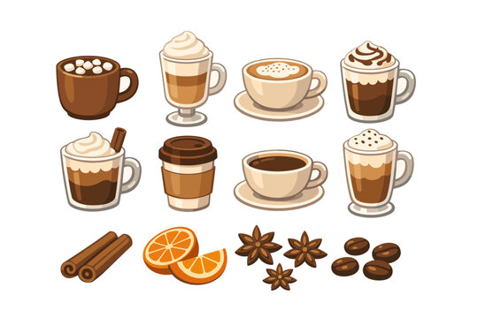 Coffee Drinks and Ingredients