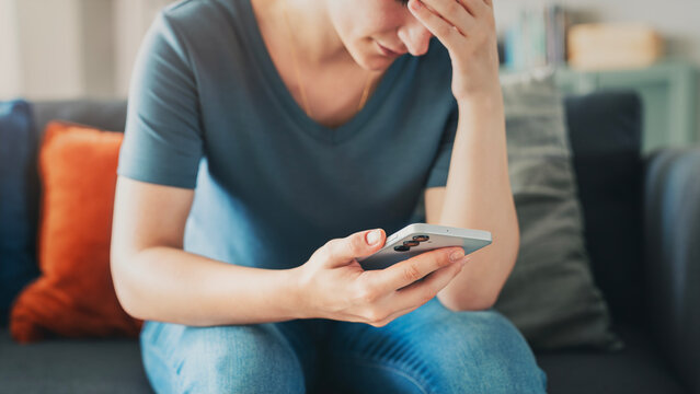 Phishing attack detected on mobile phone