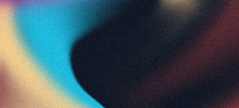 Abstract digital art background featuring a soft gradient flow of vibrant blue and warm tones creating a fluid smooth cinematic motion
