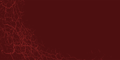striking red and black cracked texture background, resembling molten lava or fractured earth. The glowing cracks create a dramatic and intense visual effect.eps10 © MAS