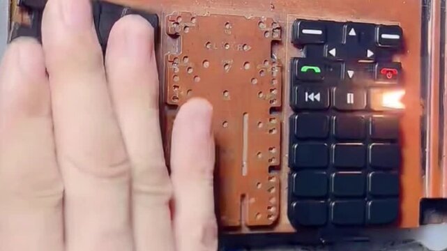 Laser-marking symbols onto mobile phone keypads