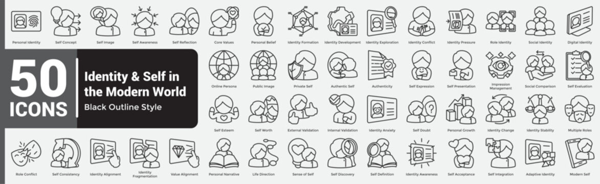 Line Identity and Self in the Modern World Bundle H50