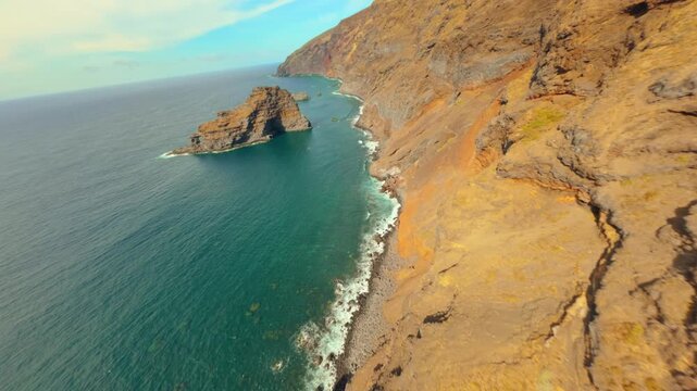 Roque de las Tabaidas, La Palma, Canary Islands, Spain