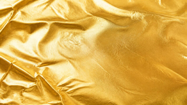 golden fabric texture background