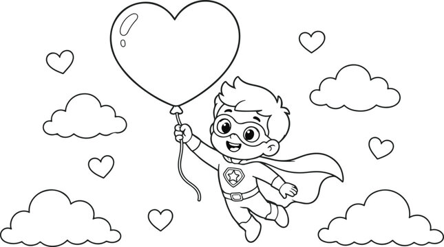 baby super man vector design