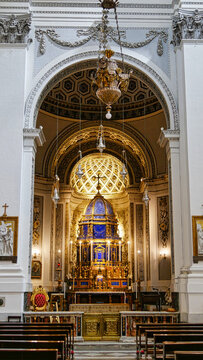 Innenansicht des Doms / Kathedrale von Palermo in Sizilien