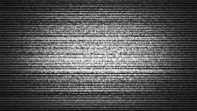 Realistic CRT Scanlines Background with Analog Television Display Texture Motion Graphics Loop