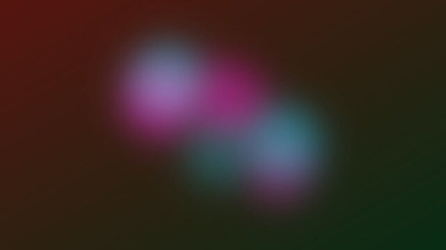 Abstract grid of atmospheric color shifts with blurred blue and pink glowing circles