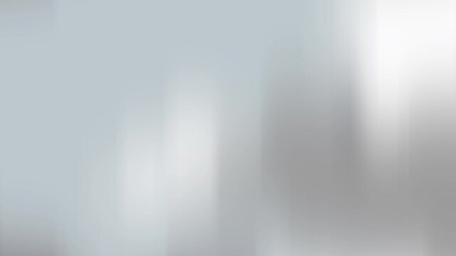 Modern Smooth Silver Metallic Blurred Background for Professional Presentation
