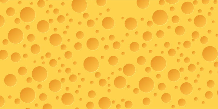 seamless vector background of cheese. cheese pattern