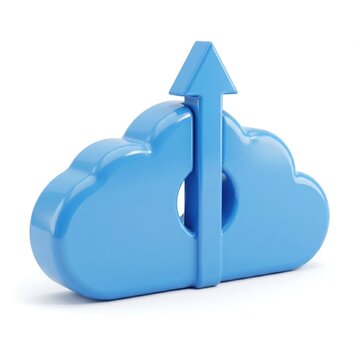 Cloud upload icon