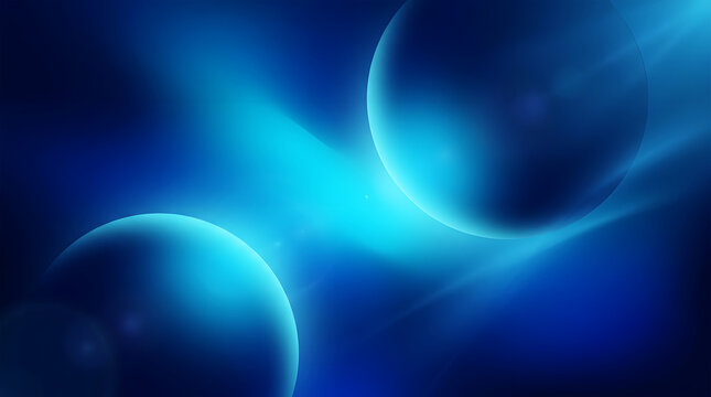 Abstract blue and white swirling fluid motion