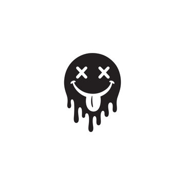 Melting Smiley Face