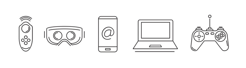 VR Tech Icons © Usama Zahoor