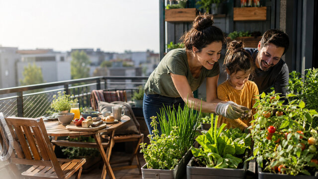 Weekend balcony food growing growing lifestyle sustainable campaigns