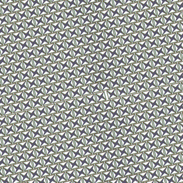 Seamless geometric triangle pattern with repeating abstract tessellation in gray, olive green and muted purple. Modern minimalist background ideal for wallpaper, textile, packaging and digital design.