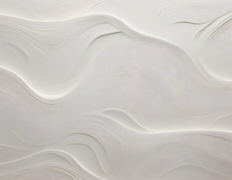 Abstract Sculpted Plaster Texture Background with Soft Organic Relief