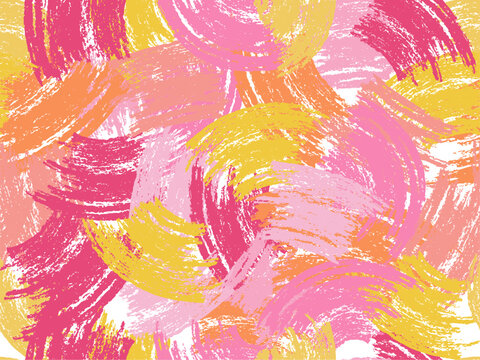 Color pencil strokes seamless pattern