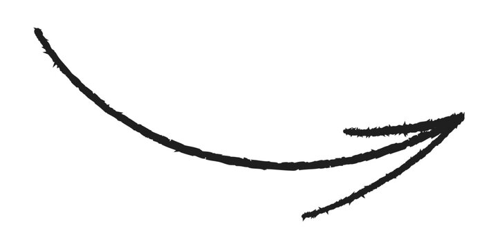 A arrow vector art silhouette brush icon, vector, brush vector, arrow vector
