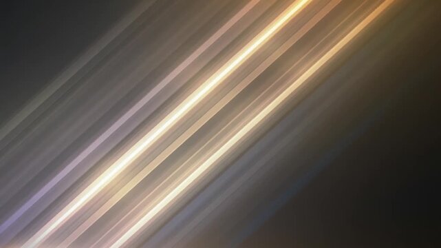 Light ray loop with beams shining continuously and glow forming layered highlights soft effect