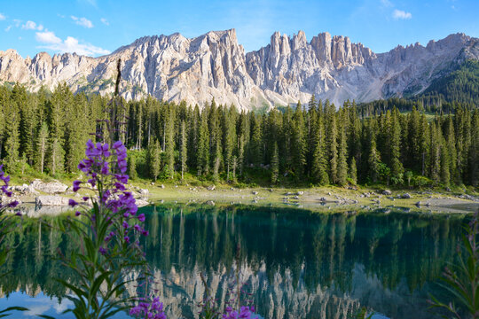 Lago di Carezza - Dolomites - Italie