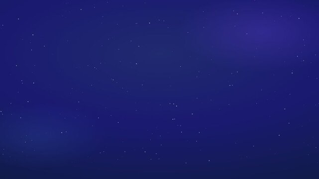 Night Sky Stars Twinkling Space Seamless Loop 4K