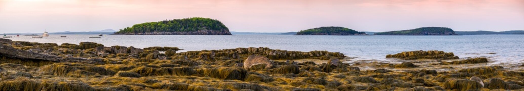 Panoramic view of Bar Island