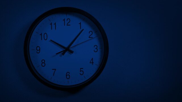 Wall Clock After 10 At Night