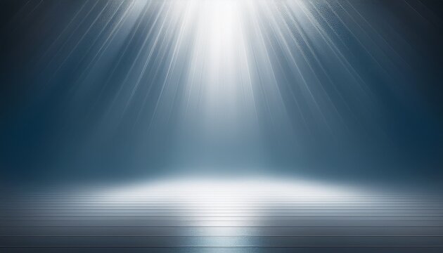 universal abstract gray blue background with beautiful rays of illumination light interior wall for presentation