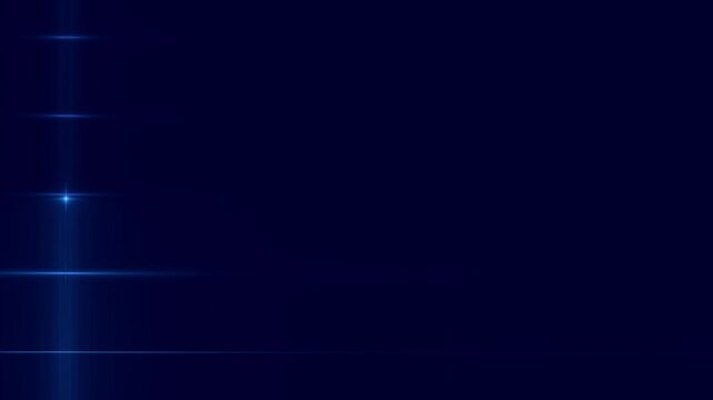 a solitary blue star shines brightly against a vast dark background, evoking feelings of mystery or technology