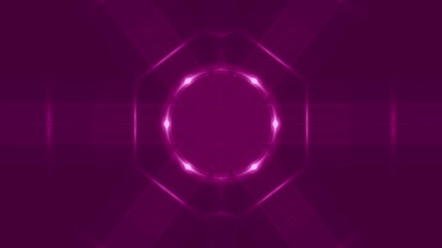 magenta glowing ring, neon circle, vibrant purple light, futuristic design, digital art background, glowing