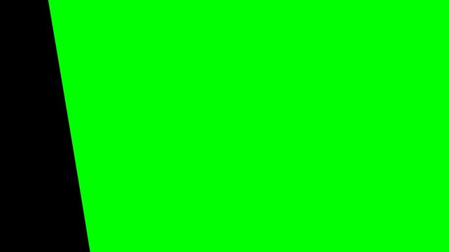 animated black grunge rubber stamp with limited edition text on green chroma key background for easy video overlay and keying