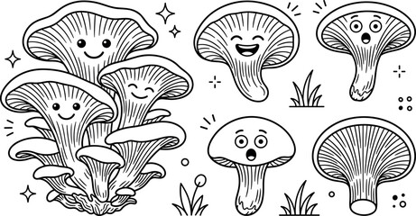 Cute tooth fairy collection with giant toothbrush magic wand pillow and ornate crown tooth doodle coloring page vector illustration © Rashidul
