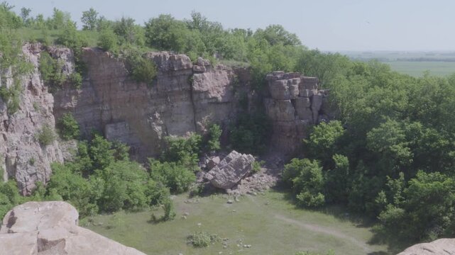 Blue Mounds State Park prairie and bison landscape