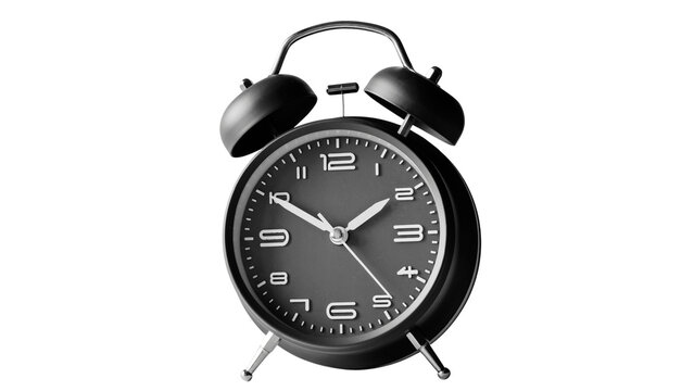 black alarm clock