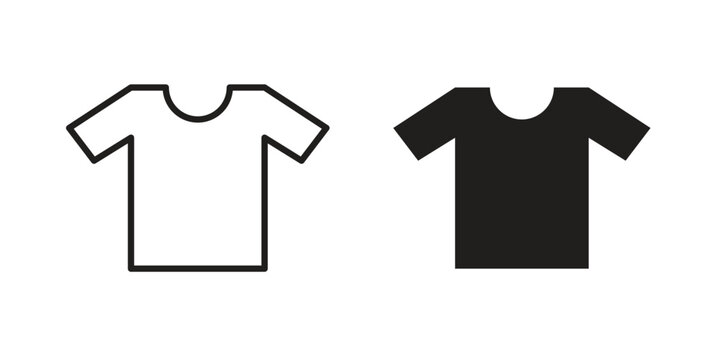 Shirt icon vector logos series. EPS10
