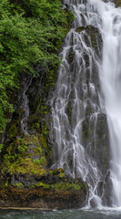 Obraz premium Waterfall, Red Bluff Bay