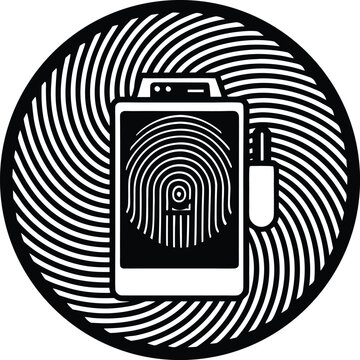 Smartphone with fingerprint scanner unlocking