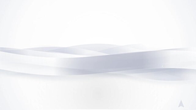 Abstract minimalist high-key background featuring thin diagonal parallel lines, faint horizontal accents, and a single blue outlined hexagon shape in the upper left corner on white.