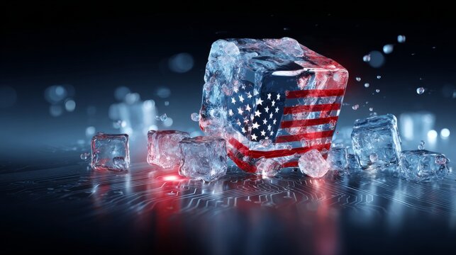 Chilled ambitions: visualizing the geopolitical tensions over greenland. Digital intelligence. Cold front: a closer look at territorial disputes enshrined in ice. Cognitive computing.