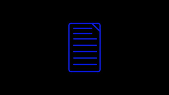 Futuristic Neon Battery Icon &ndash; Glowing Technology Power Symbol for Mobile & Web Interface