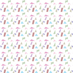 Fototapeta premium Colorful abstract pixel art icons
