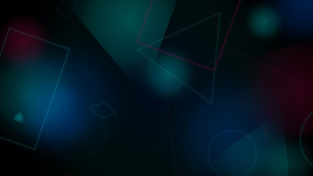 Abstract cosmic background with glowing dots